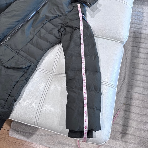 PAJAR Canada Womens Khaki Mid Length Coat With Real Fur In XS - Picture 15 of 17